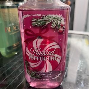 NEW twisted peppermint body wash